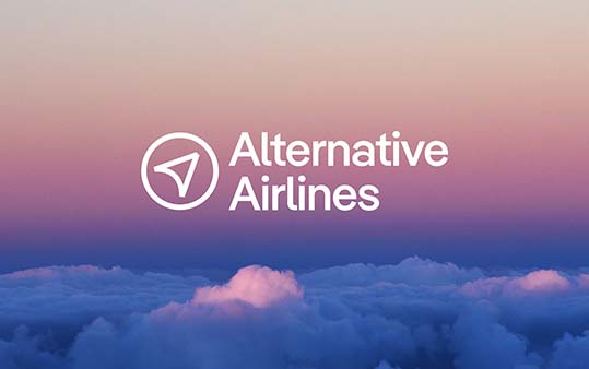 航班出行服務商 Alternative Airlines 品牌VI設計